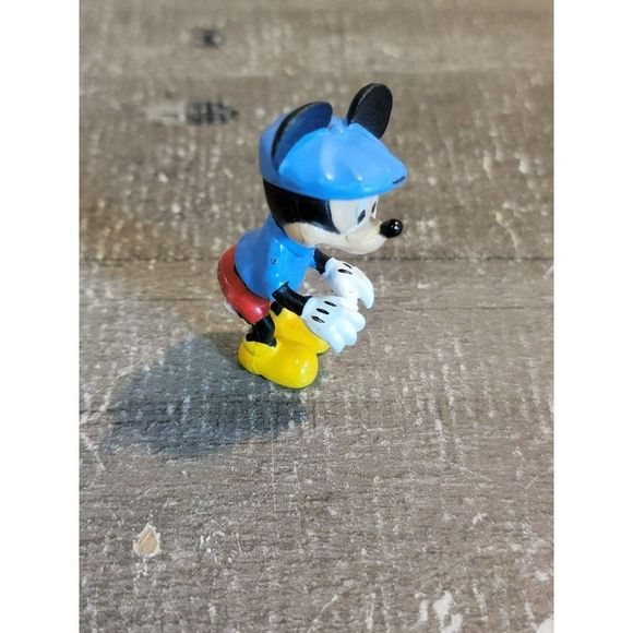 Mini Mickey Mouse golfer AS IS toy figure - Picture 2 of 4
